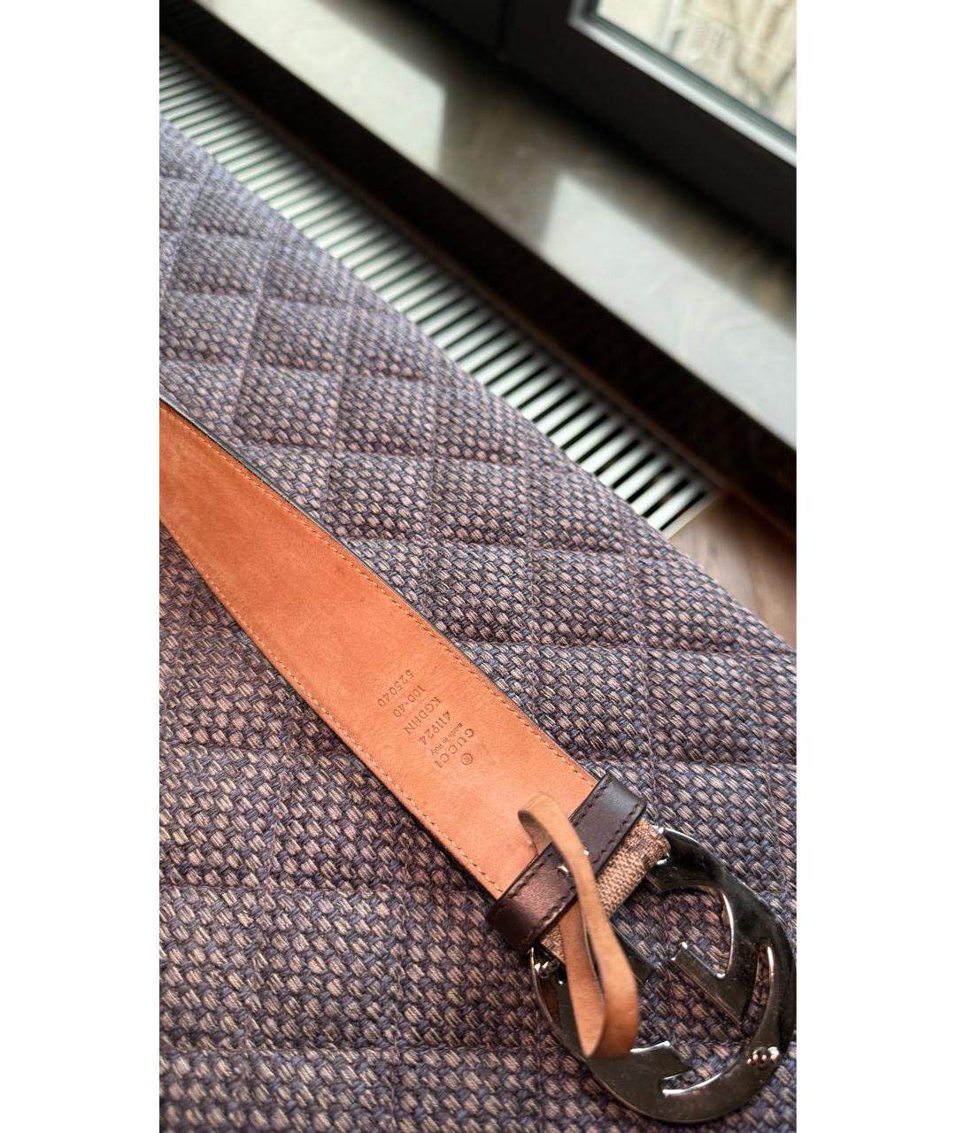 GUCCI Бежевый ремень, фото 3