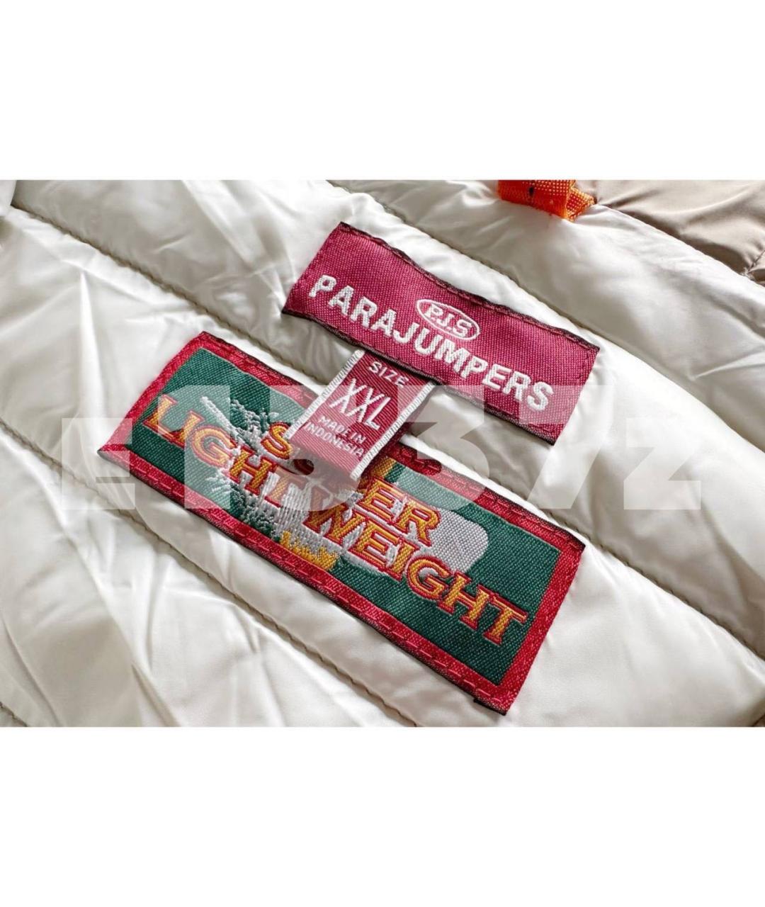 PARAJUMPERS Бежевый полиэстеровый пуховик, фото 3