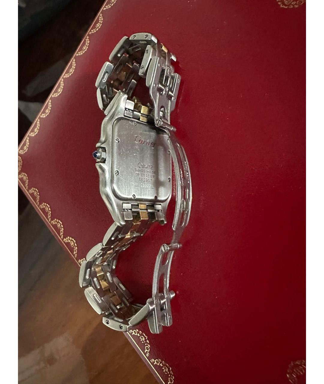 CARTIER Серебряные часы из желтого золота, фото 2