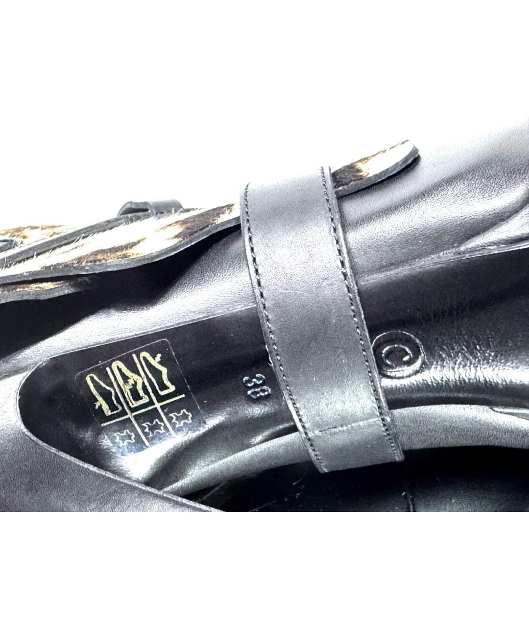 ALEXANDER MCQUEEN Мульти кожаные полусапоги, фото 6