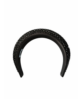 

Ободок PRADA Prada Embellished satin headband