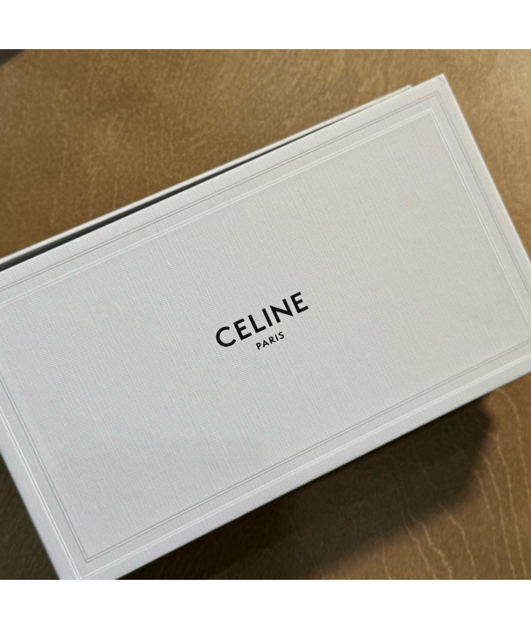 CELINE Черные пластиковые солнцезащитные очки, фото 4