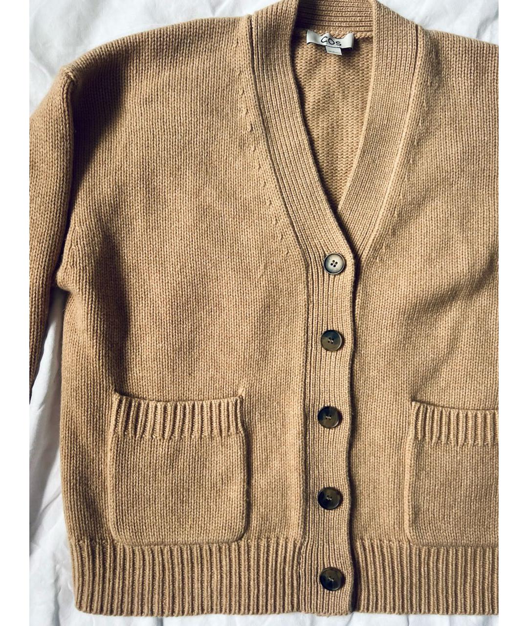 COS Бежевый кашемировый джемпер / свитер, фото 5