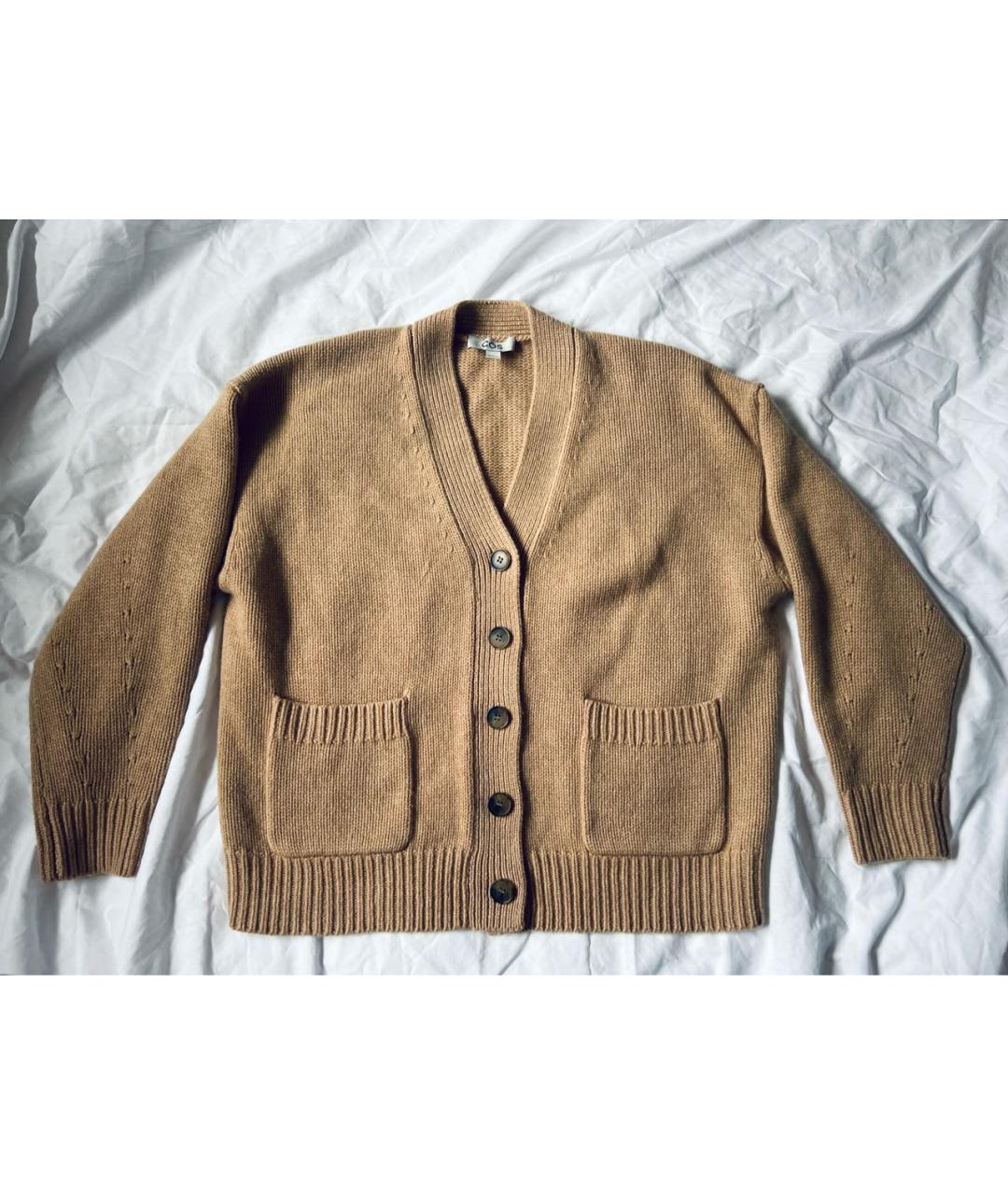 COS Бежевый кашемировый джемпер / свитер, фото 9