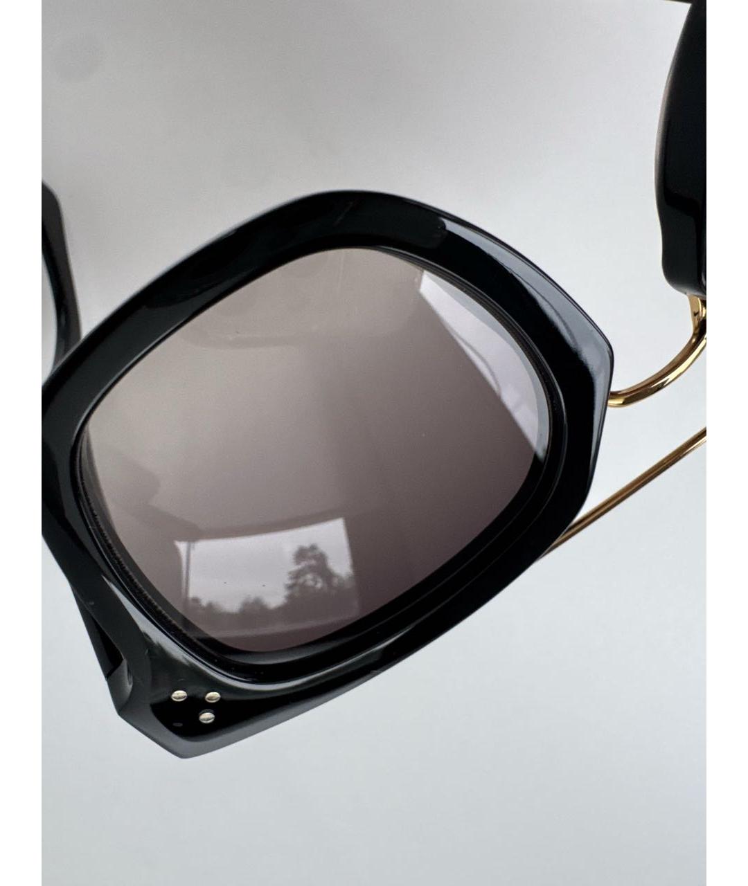 CELINE Черные пластиковые солнцезащитные очки, фото 7