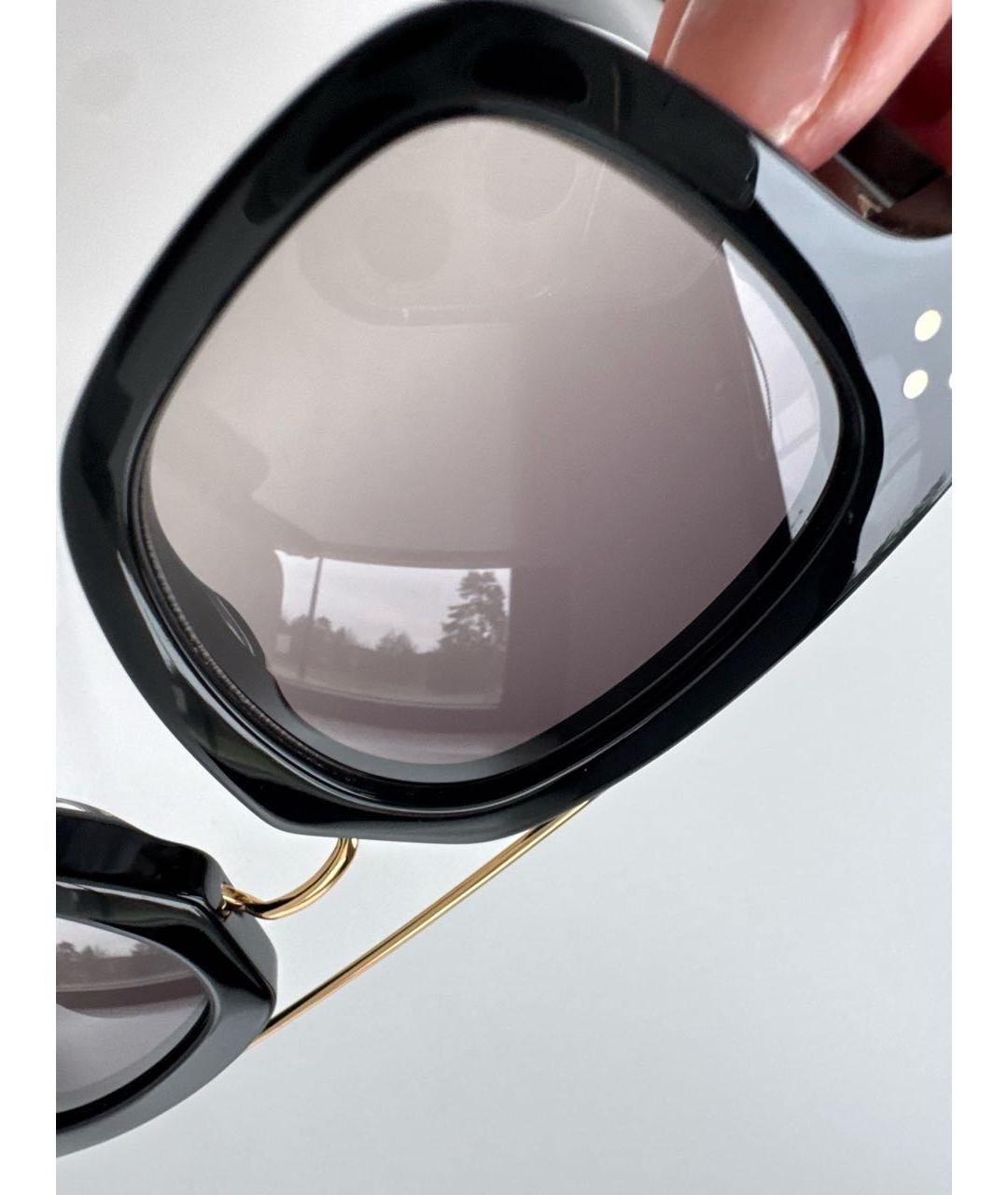 CELINE Черные пластиковые солнцезащитные очки, фото 6