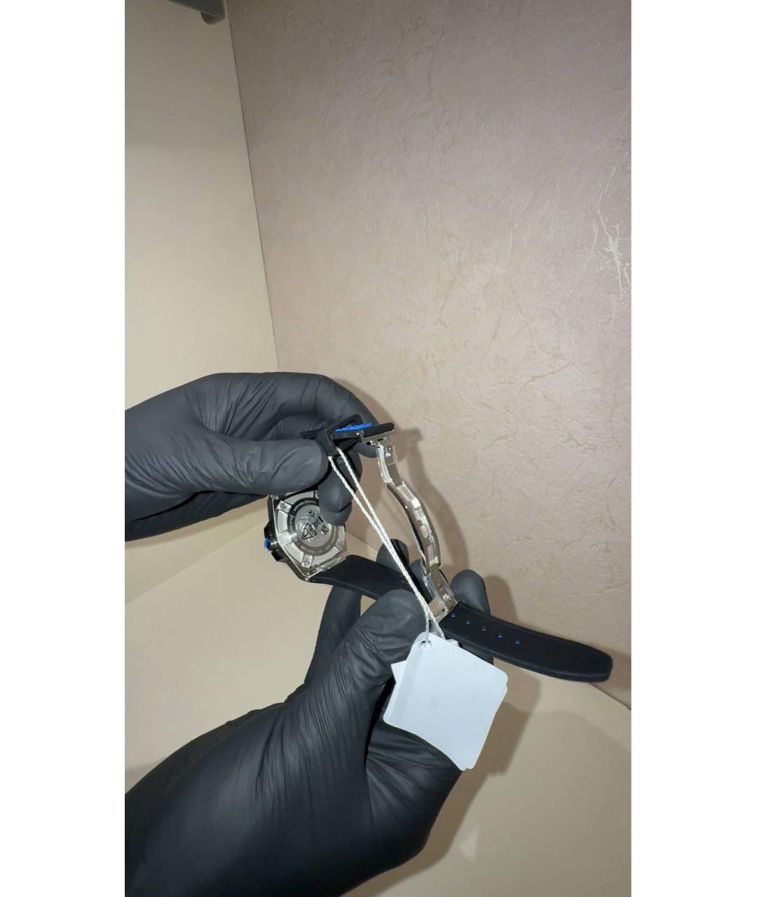 VERSACE Синие часы, фото 3