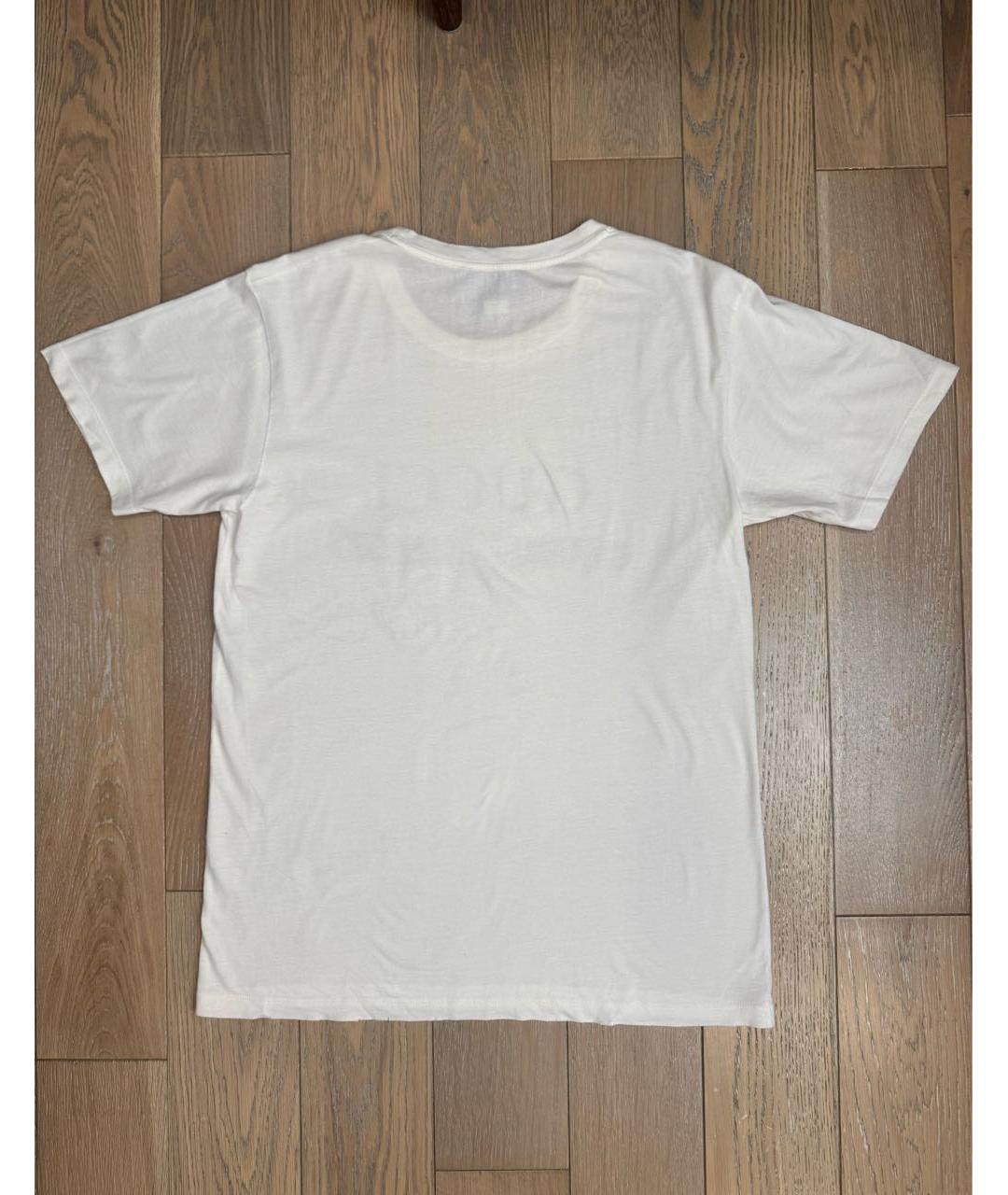 GUCCI Белая хлопковая футболка, фото 2
