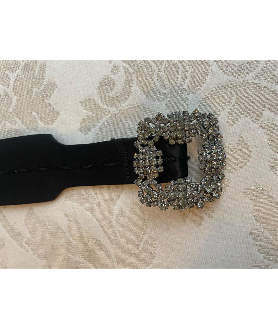 ALBERTA FERRETTI Черный ремень, фото 2