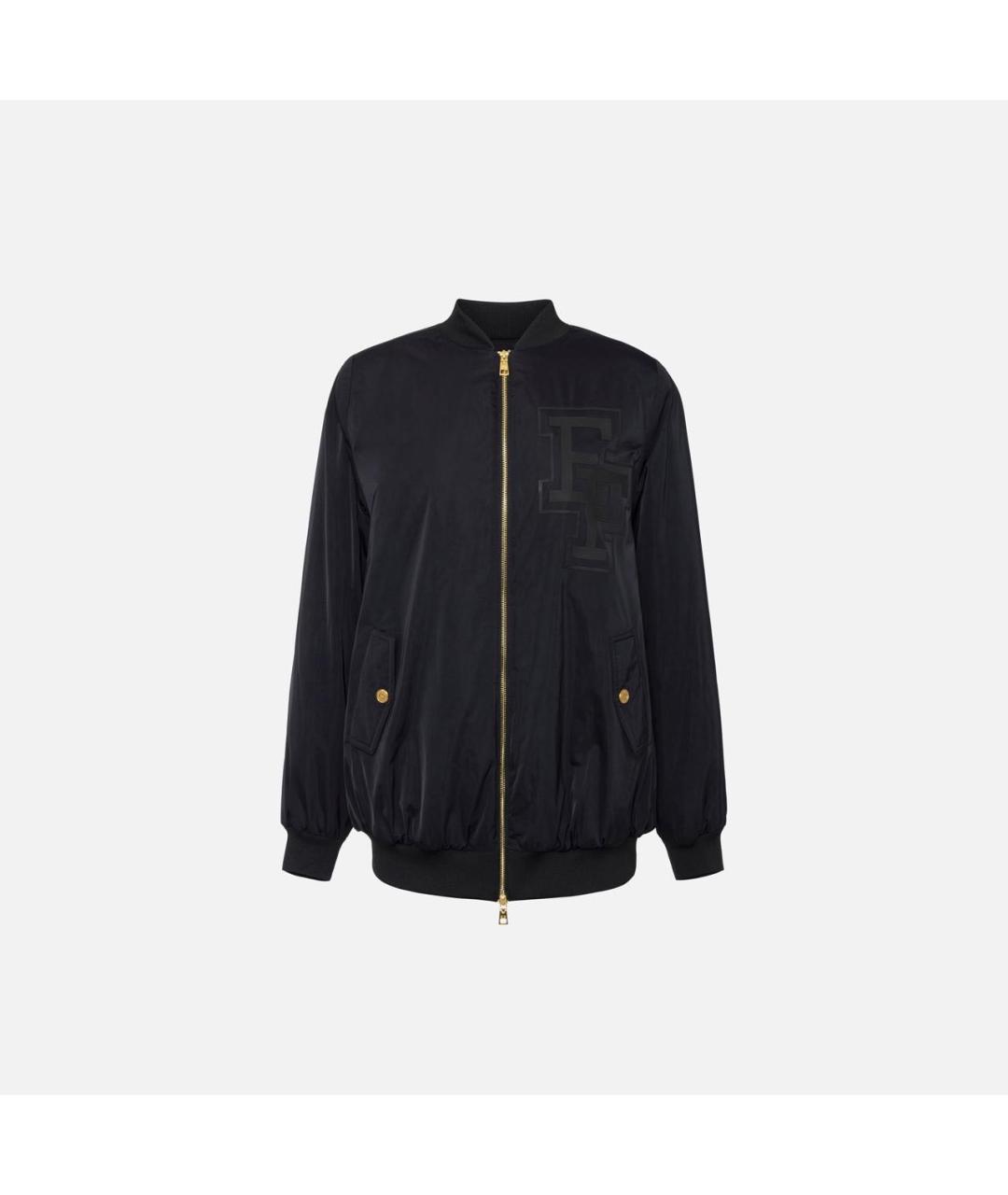 ELISABETTA FRANCHI Черная куртка, фото 5