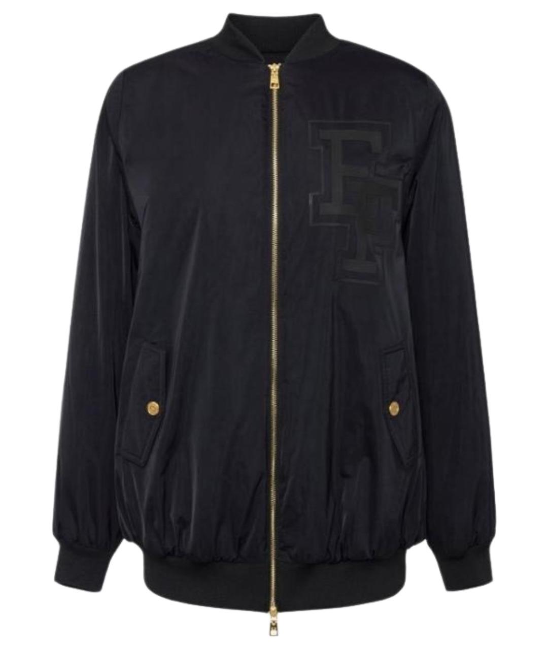 ELISABETTA FRANCHI Черная куртка, фото 1