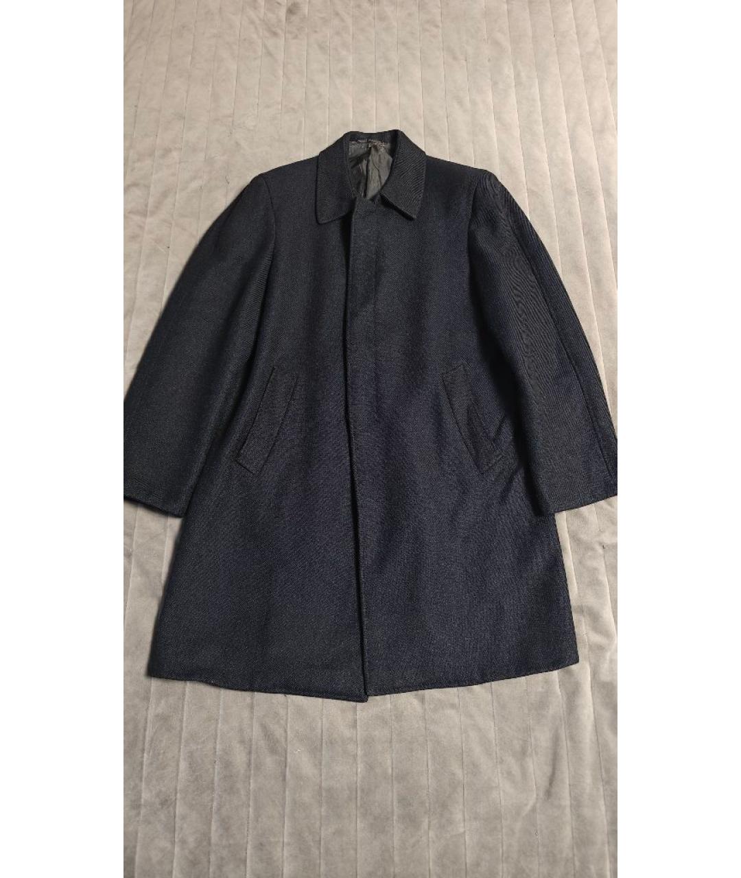 BRIONI Темно-синее кашемировое пальто, фото 8