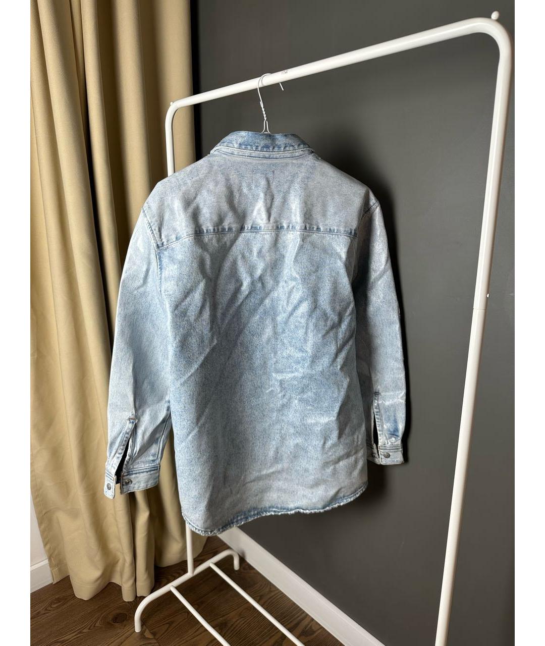 DIESEL Голубая деним куртка, фото 3