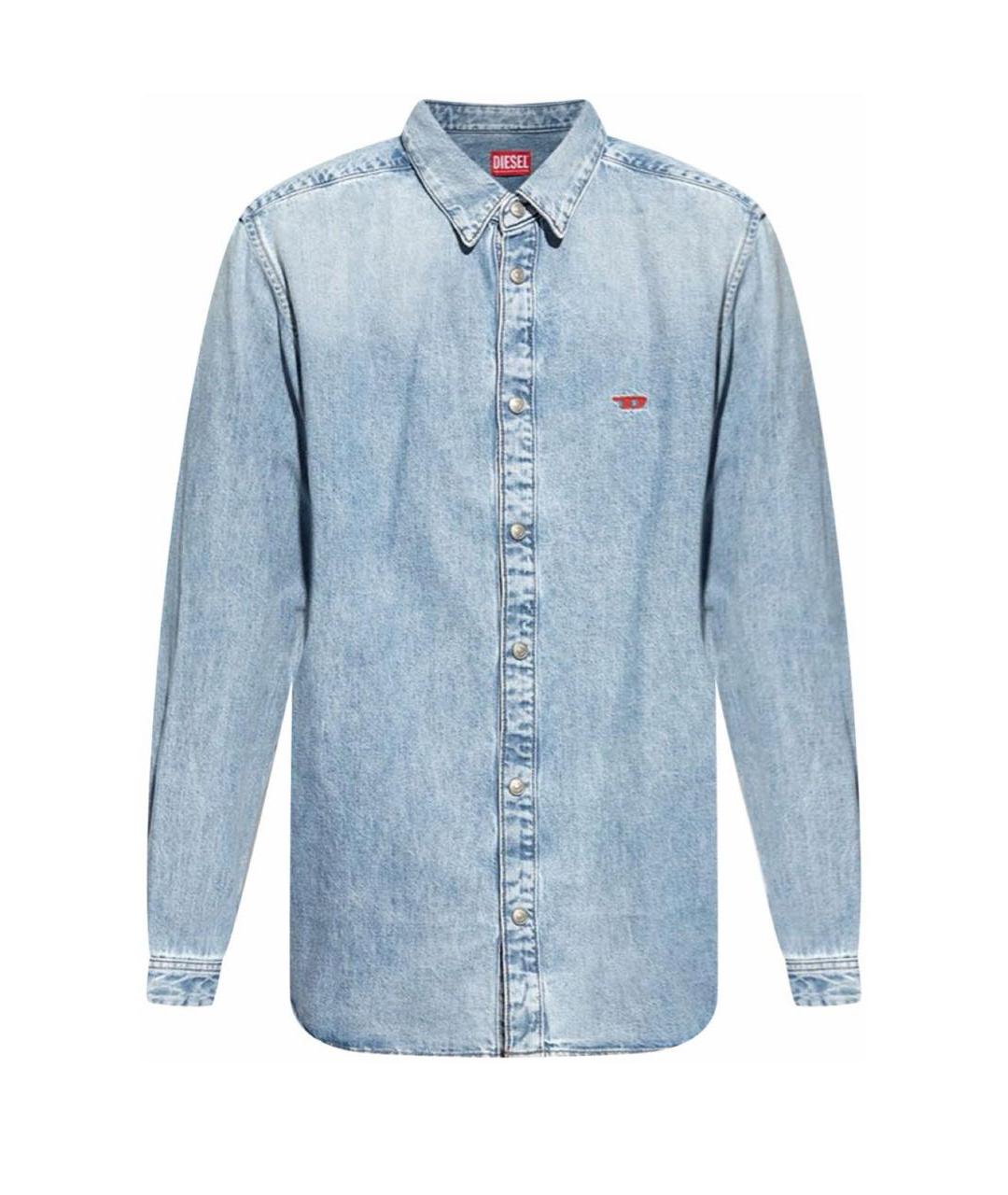 DIESEL Голубая деним куртка, фото 1