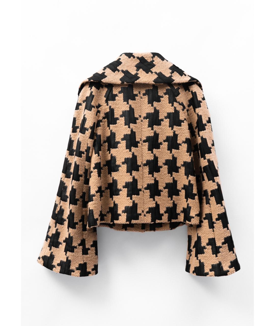 ESCADA Коричневая шерстяная куртка, фото 2