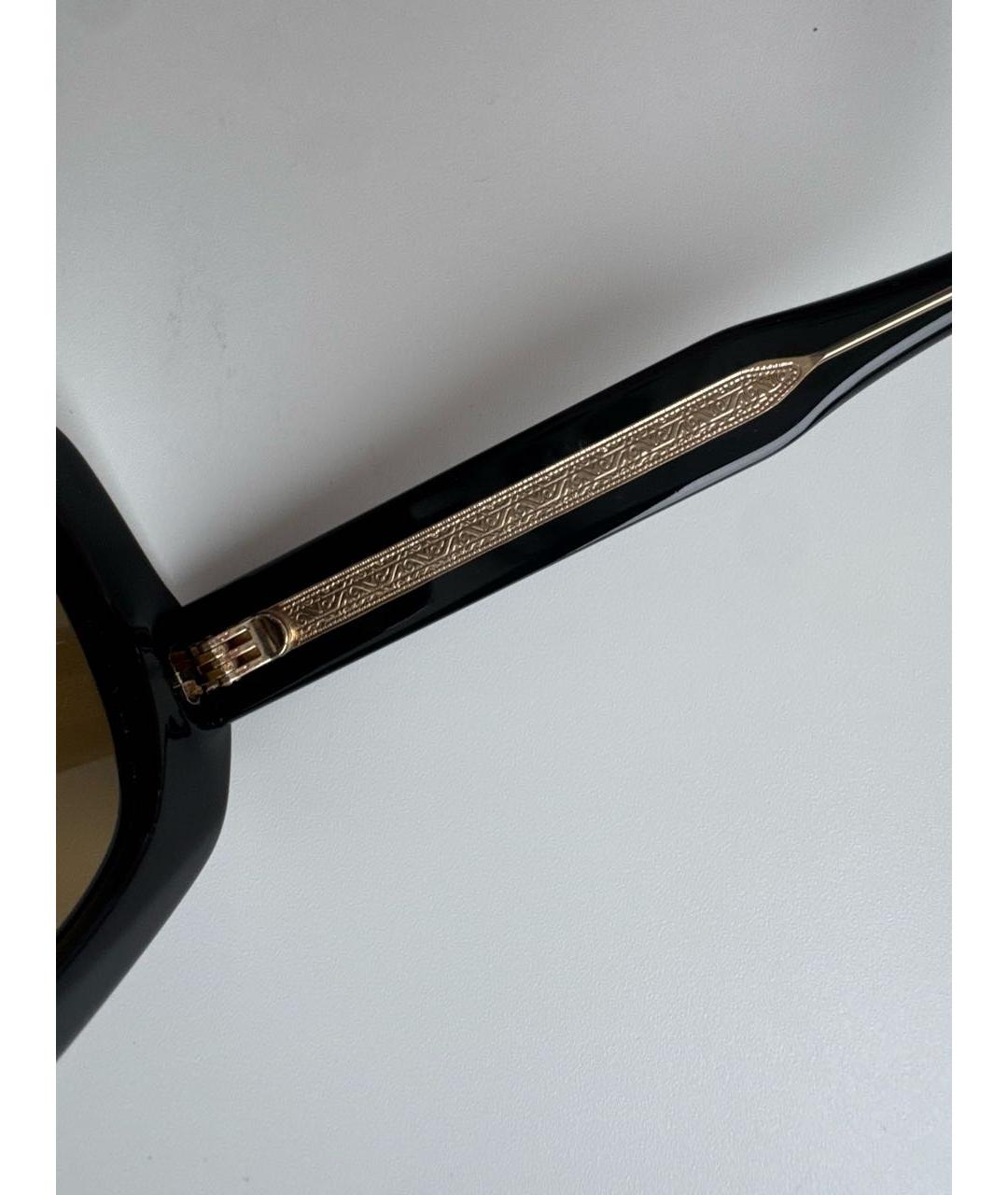 GUCCI Коричневые пластиковые солнцезащитные очки, фото 7