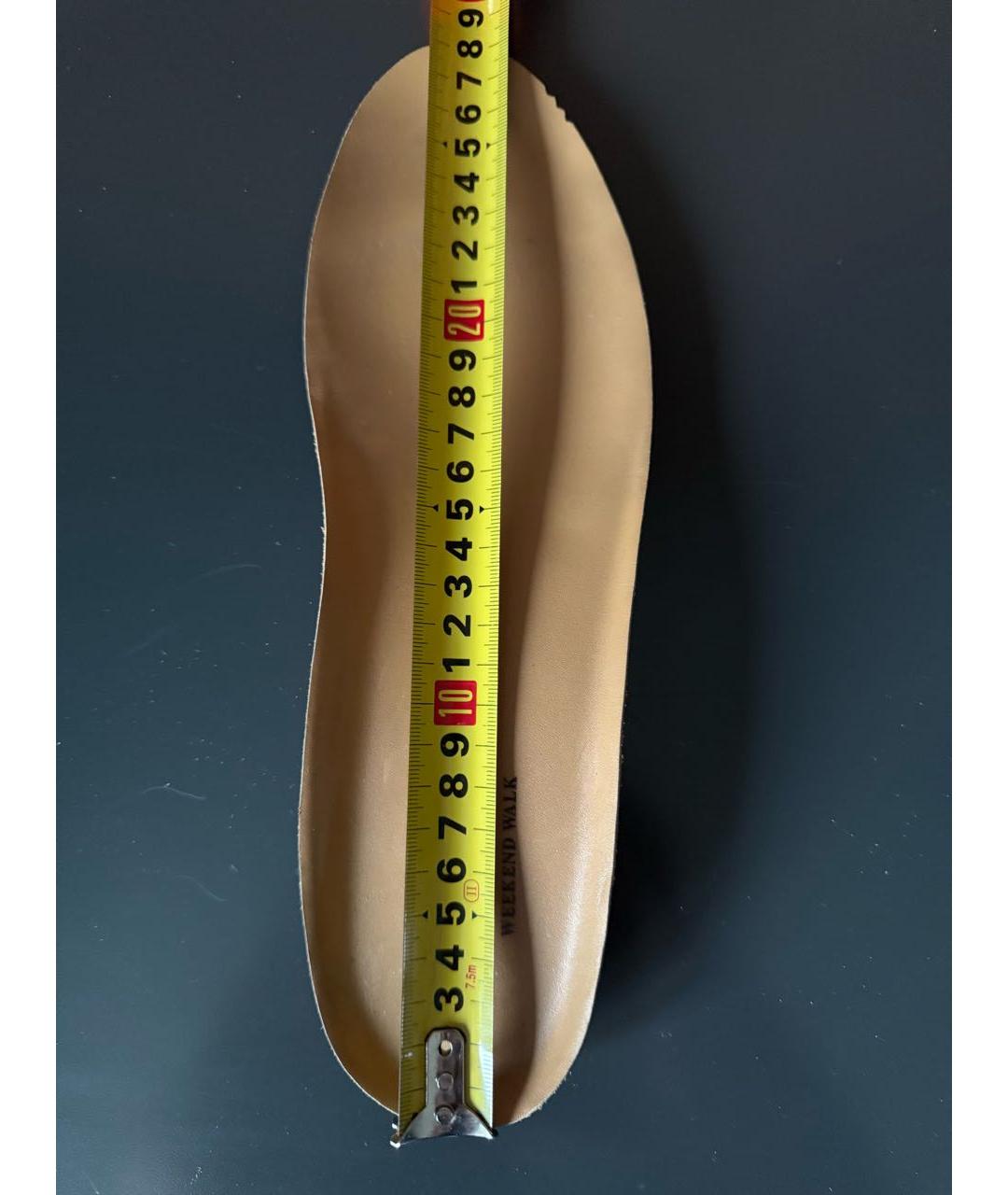 LORO PIANA Черные замшевые низкие кроссовки / кеды, фото 7