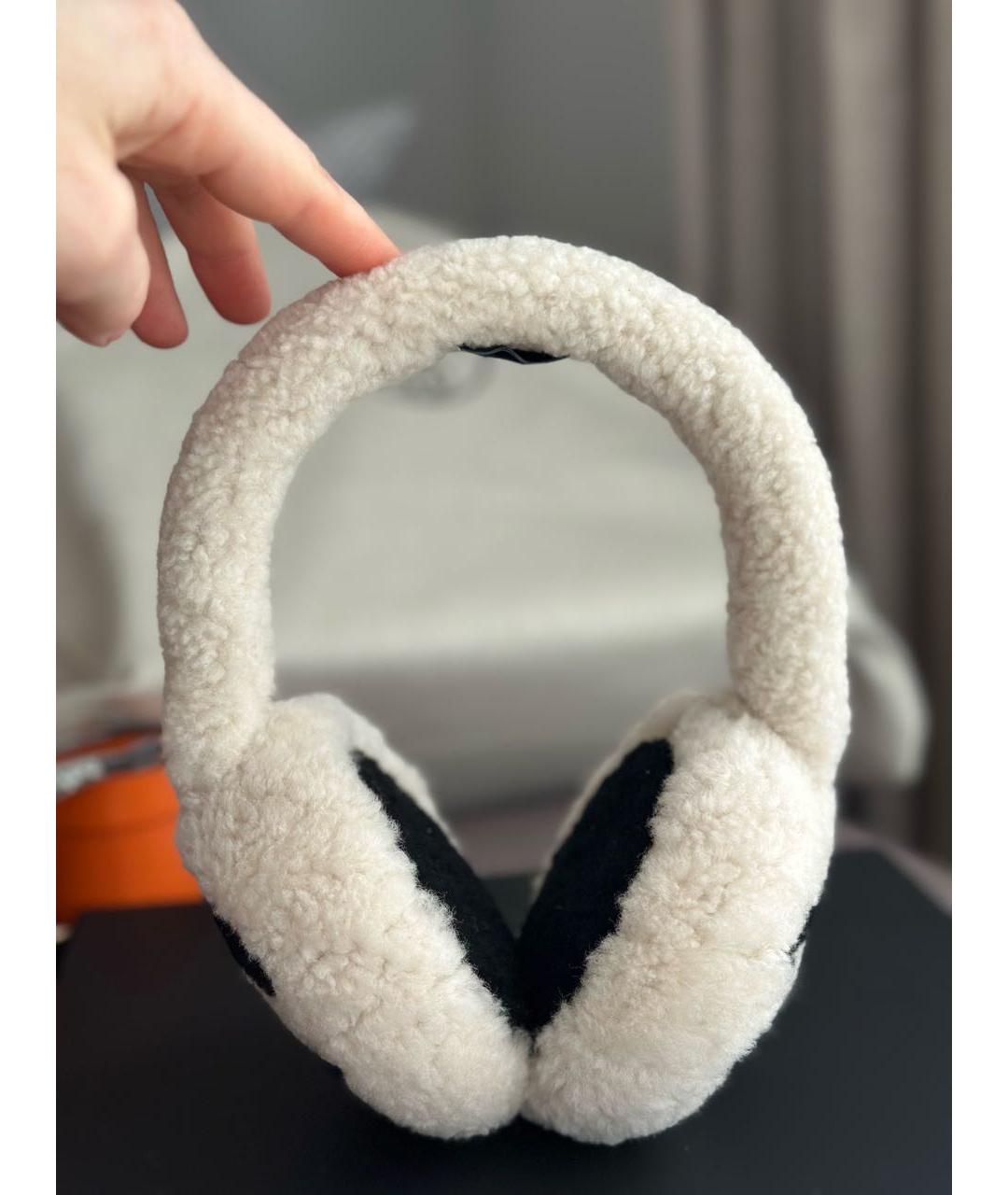 CHANEL Белые наушники, фото 7