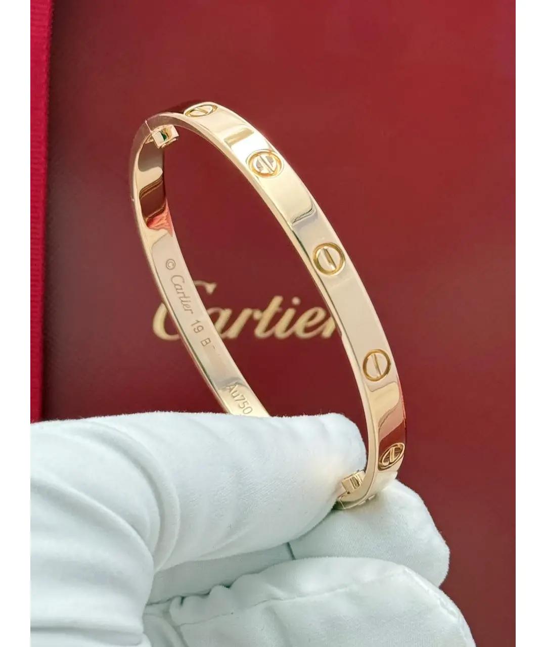 CARTIER Золотой браслет из розового золота, фото 2