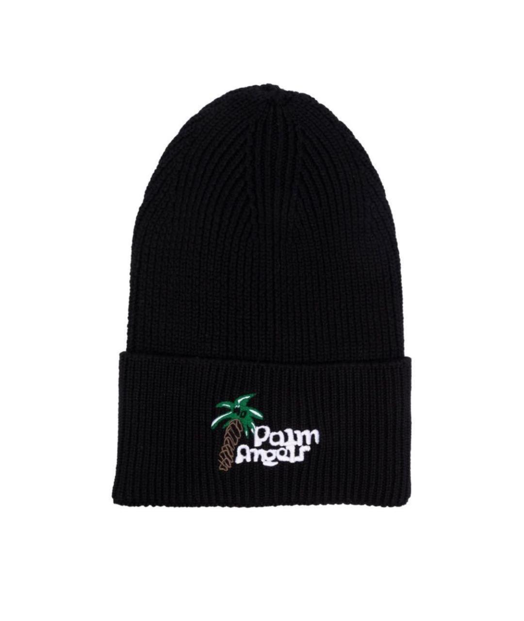 PALM ANGELS Черная шапка, фото 1