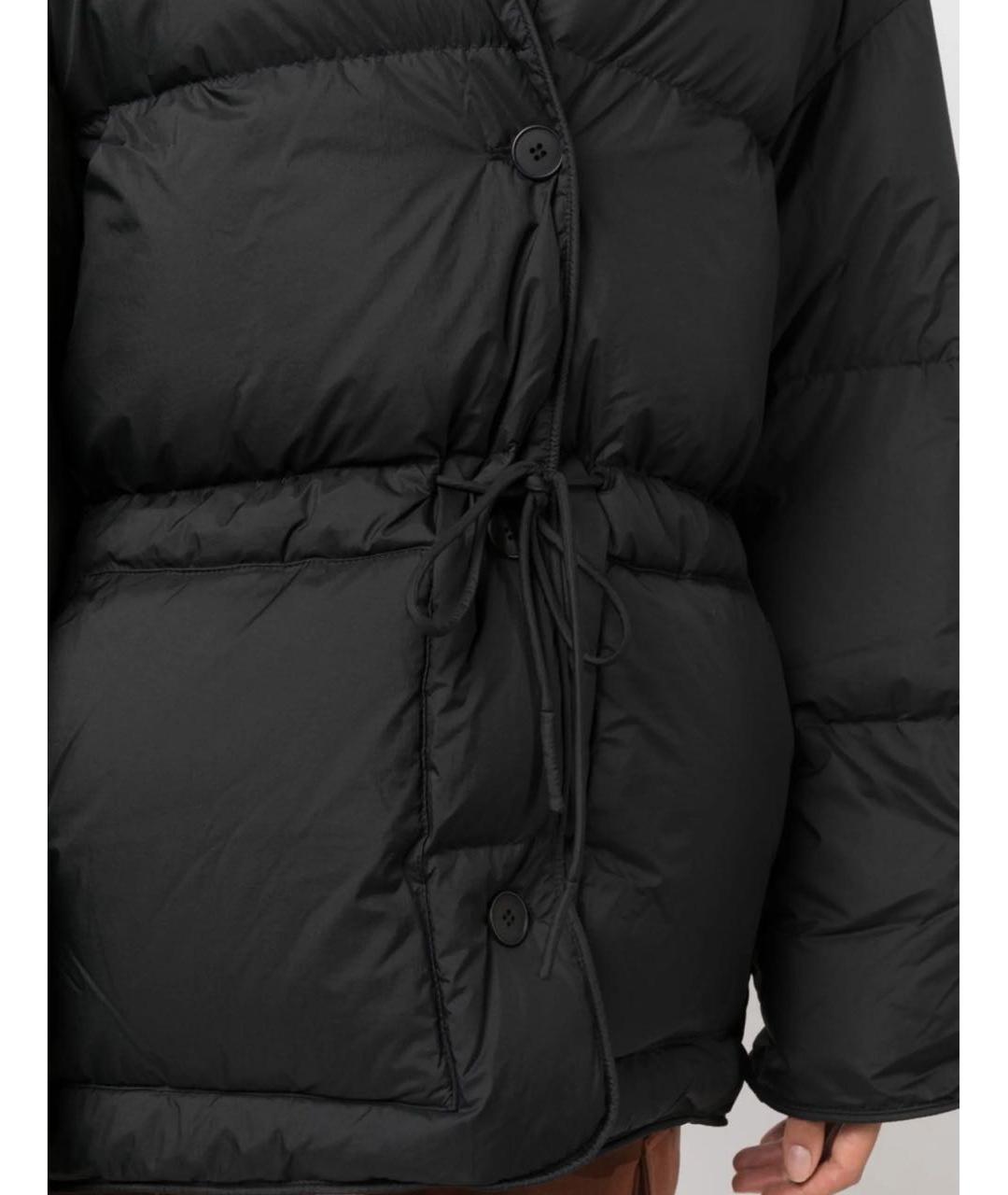 IENKI IENKI Черный полиэстеровый пуховик, фото 6