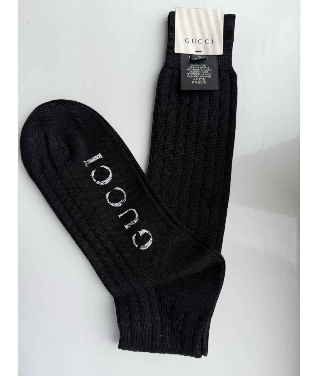 GUCCI Черные носки, чулки и колготы, фото 5