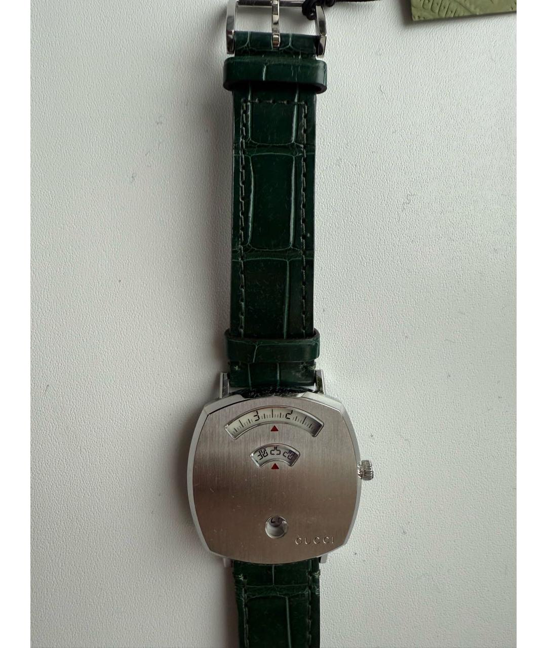 GUCCI Серебряные стальные часы, фото 3