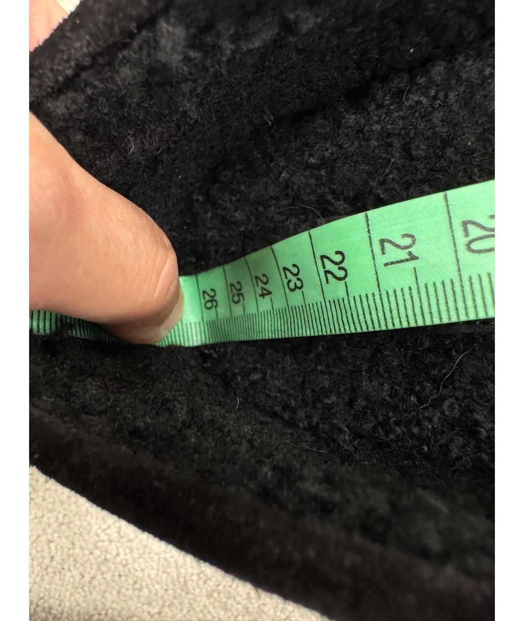 CHANEL Черные замшевые лоферы, фото 6