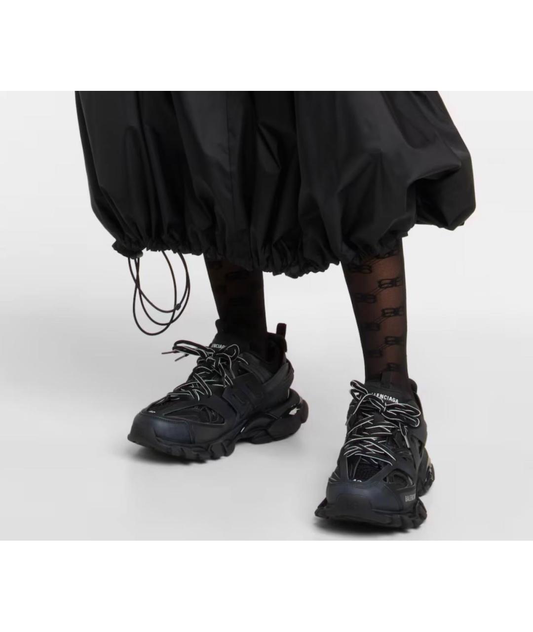 BALENCIAGA Черные низкие кроссовки / кеды, фото 6