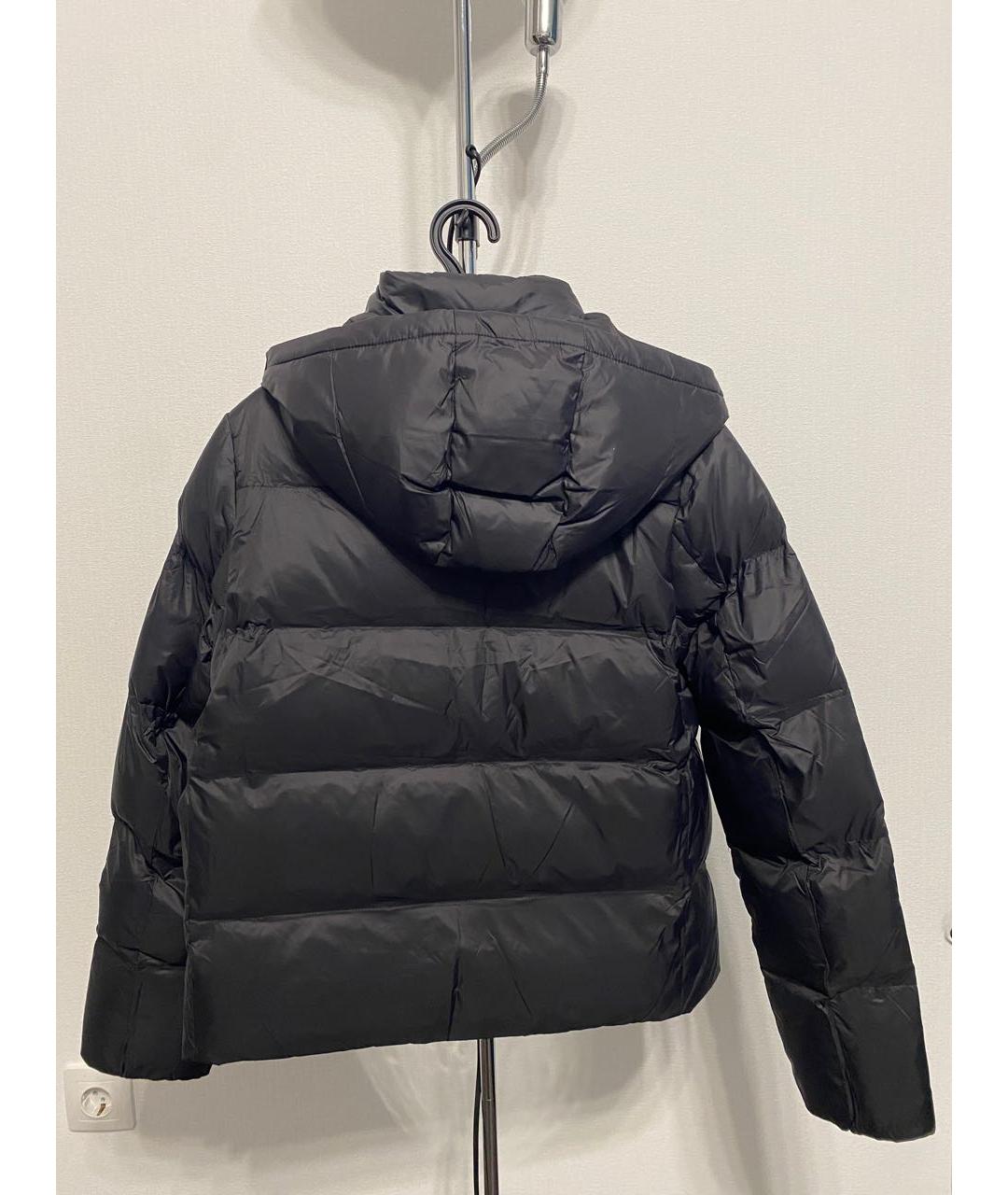 CALVIN KLEIN Черный полиэстеровый пуховик, фото 3