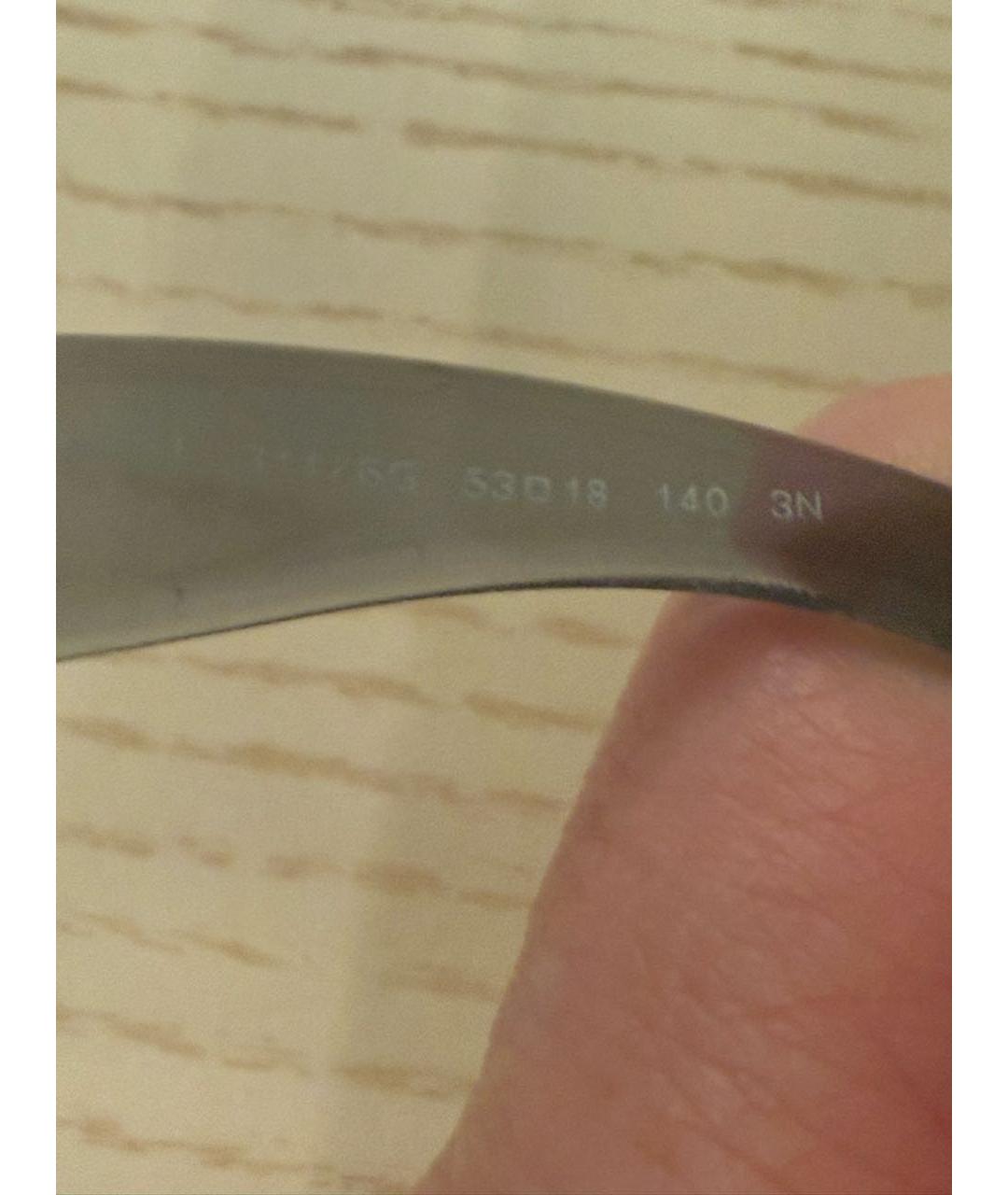 VERSACE Серые пластиковые солнцезащитные очки, фото 5