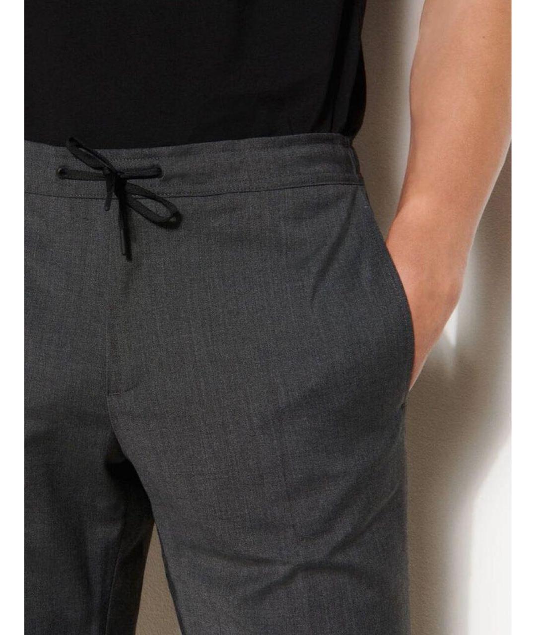 SANDRO Серые повседневные брюки, фото 2
