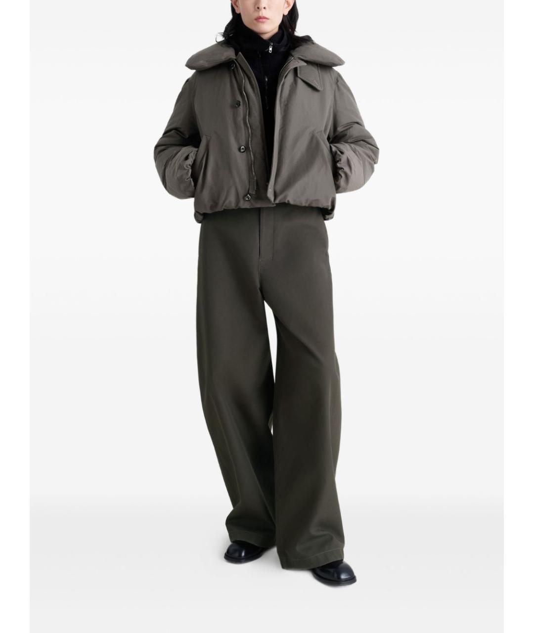 LEMAIRE Коричневая полиэстеровая куртка, фото 3