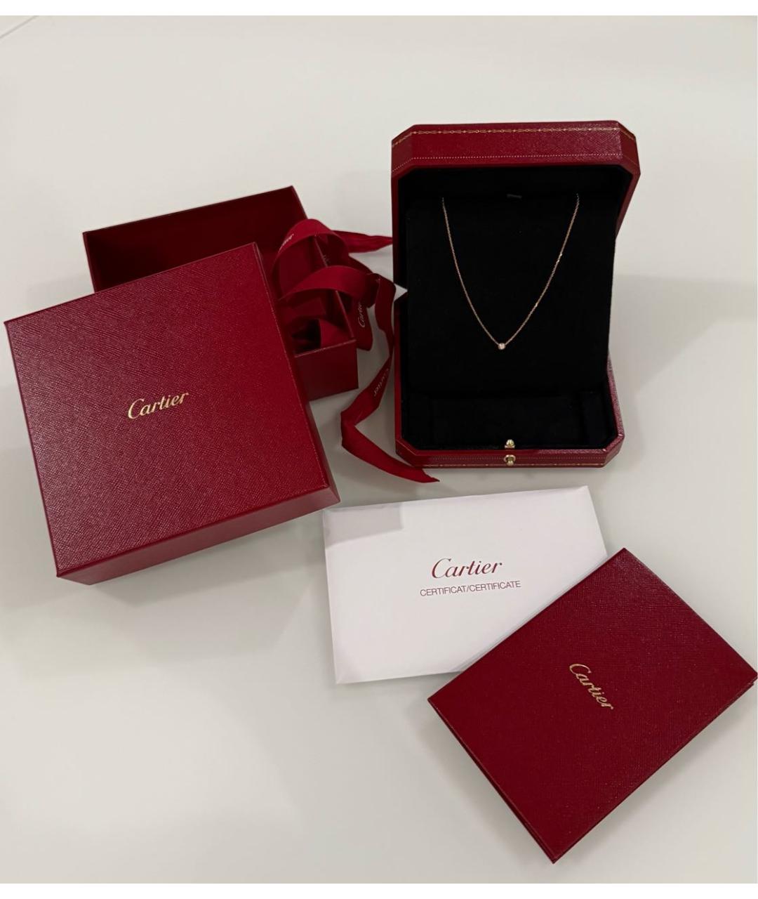 CARTIER Золотая подвеска из розового золота, фото 3
