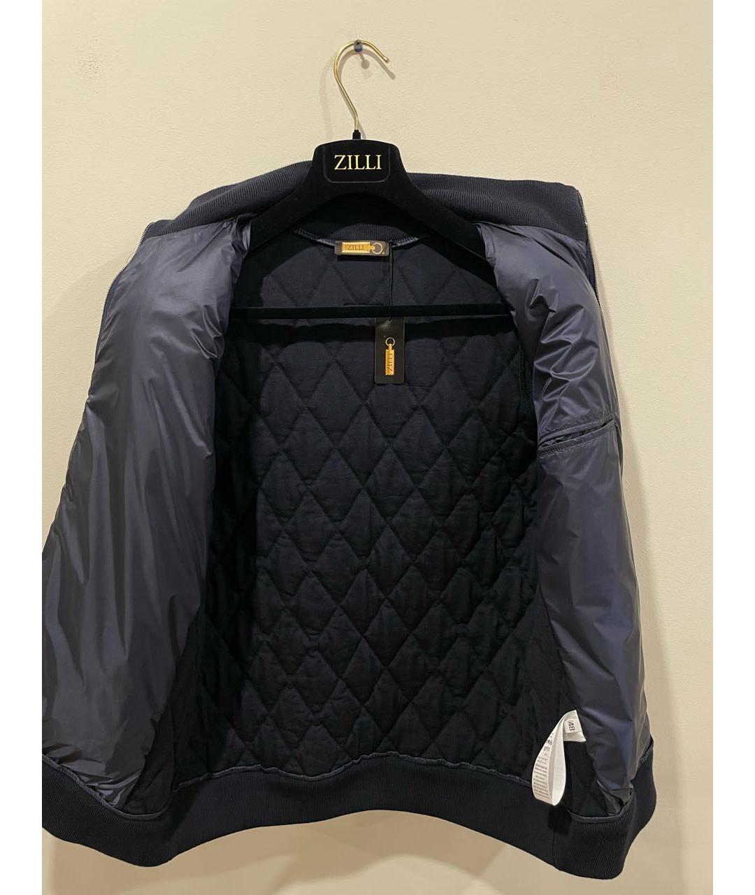 ZILLI Темно-синий жилет, фото 3