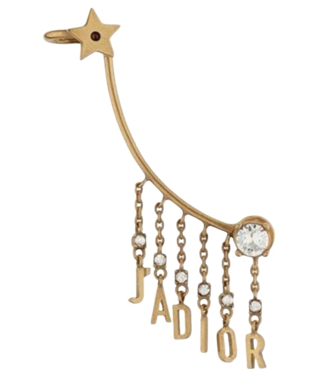 CHRISTIAN DIOR Золотые серьги, фото 1