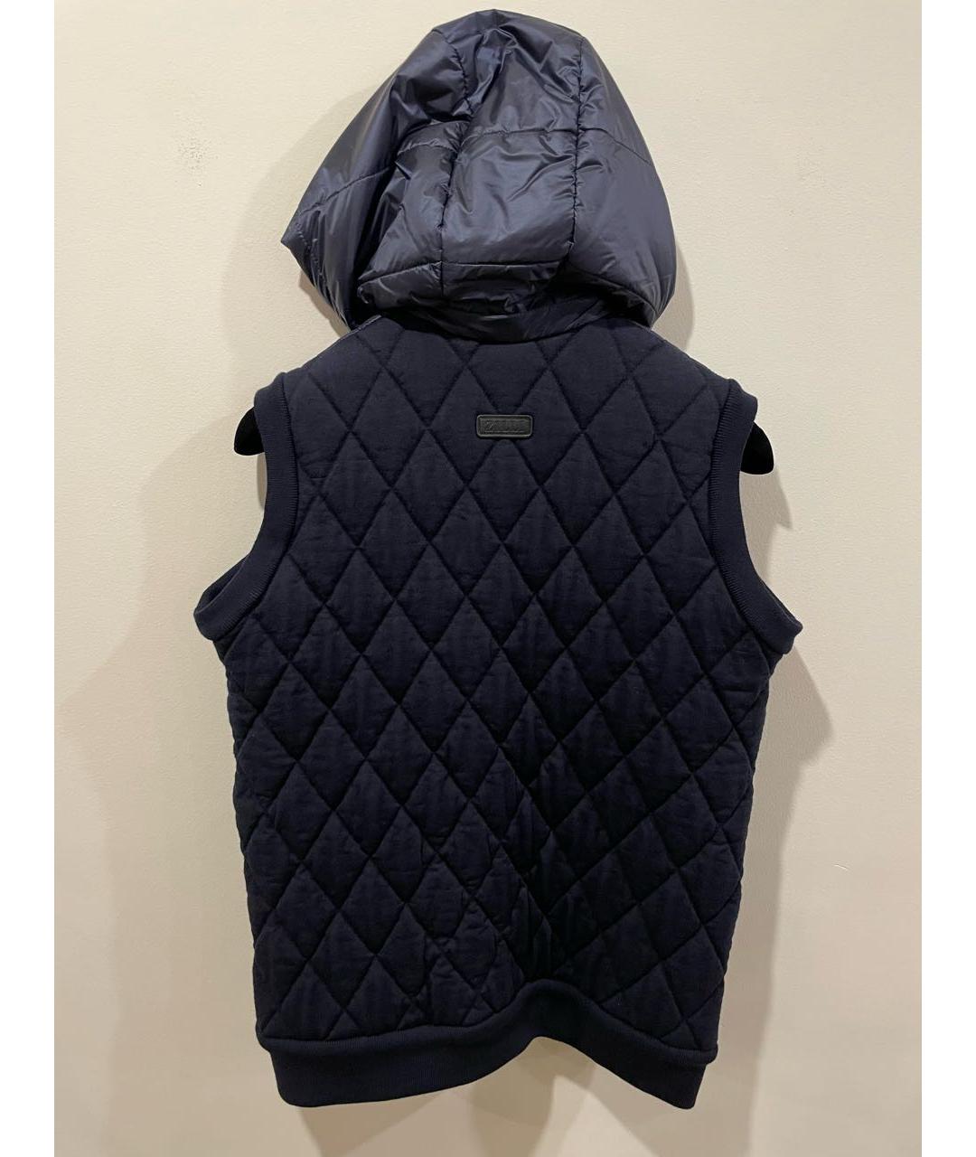 ZILLI Темно-синий жилет, фото 2