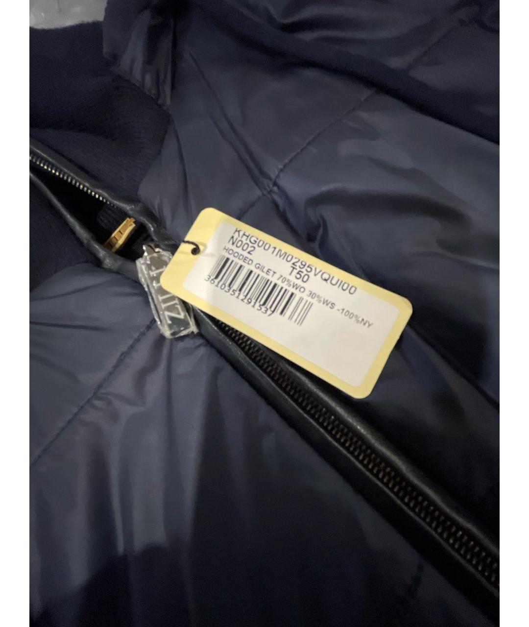 ZILLI Темно-синий жилет, фото 5