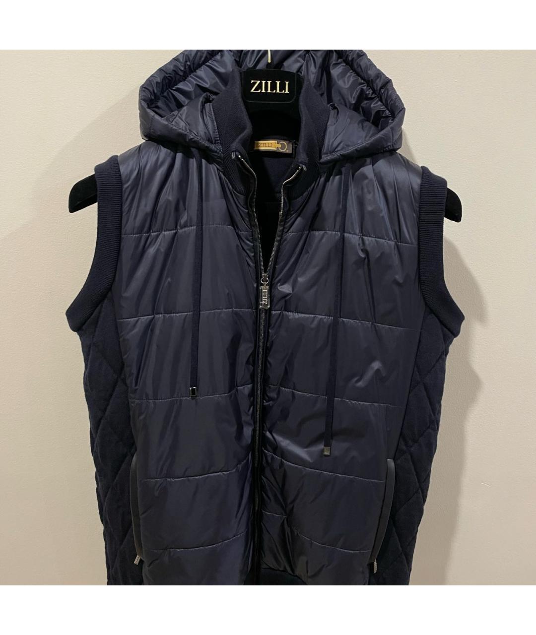 ZILLI Темно-синий жилет, фото 7
