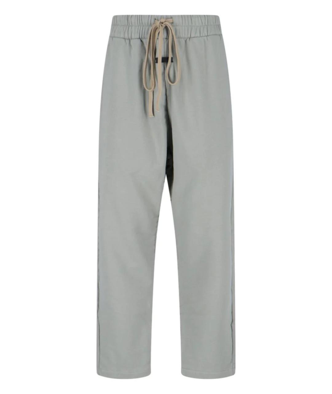 FEAR OF GOD Серые хлопковые повседневные брюки, фото 1
