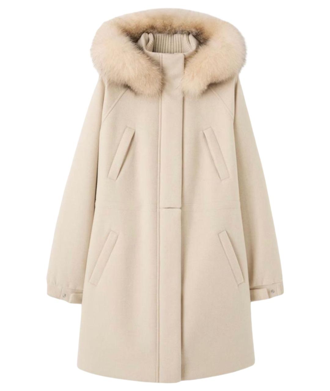 LORO PIANA Бежевая кашемировая куртка, фото 1