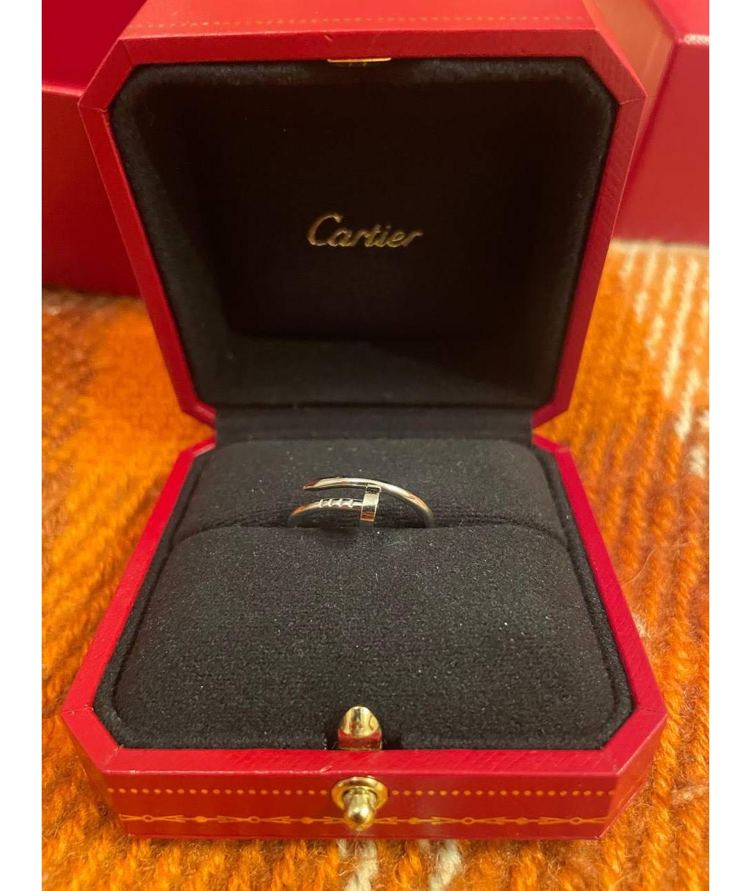 CARTIER Белое кольцо из белого золота, фото 5