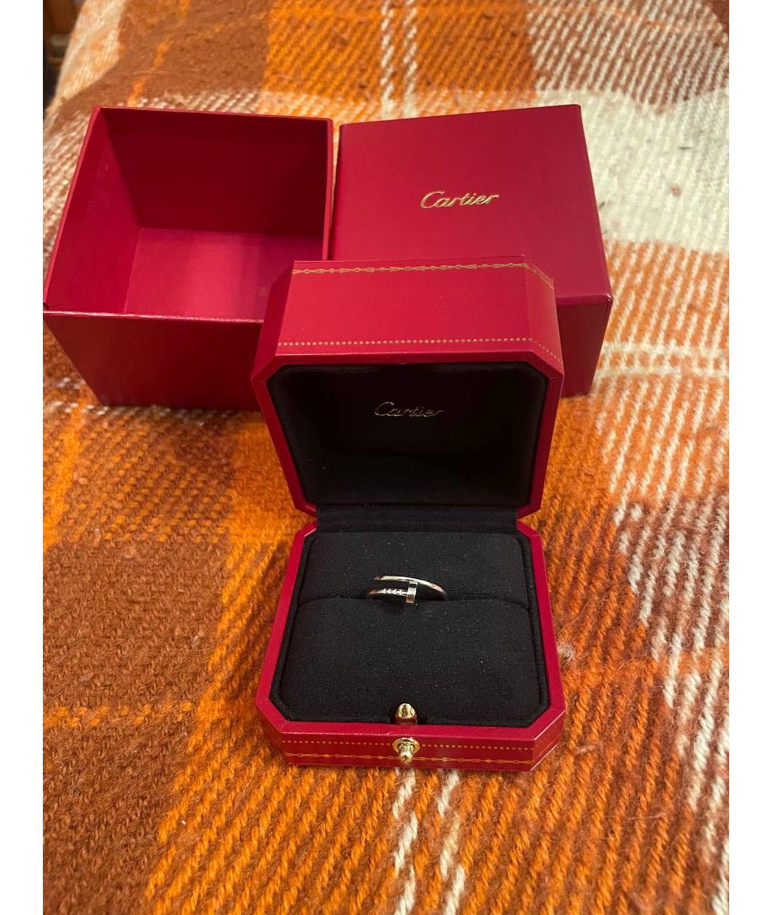 CARTIER Белое кольцо из белого золота, фото 2