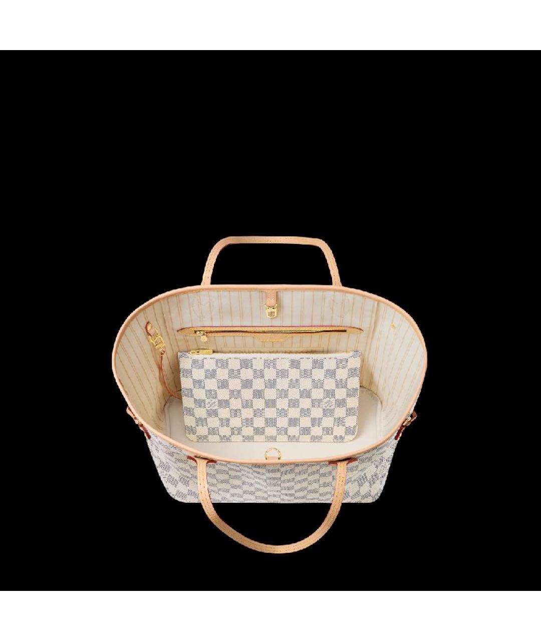 LOUIS VUITTON Бежевая сумка тоут, фото 3