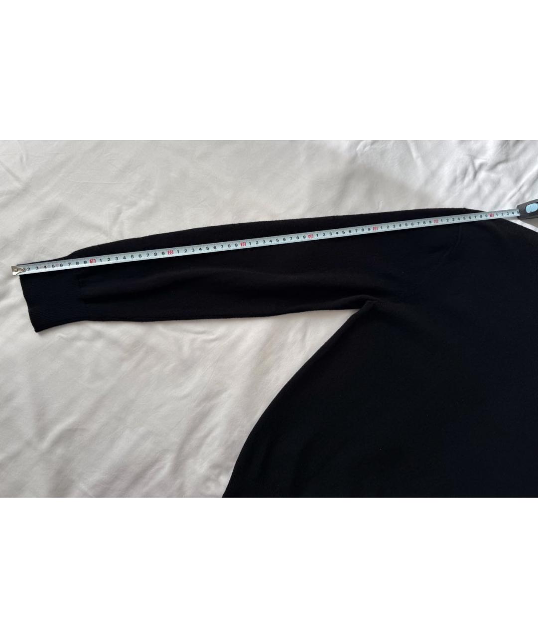 12 STOREEZ Черный шерстяной джемпер / свитер, фото 7