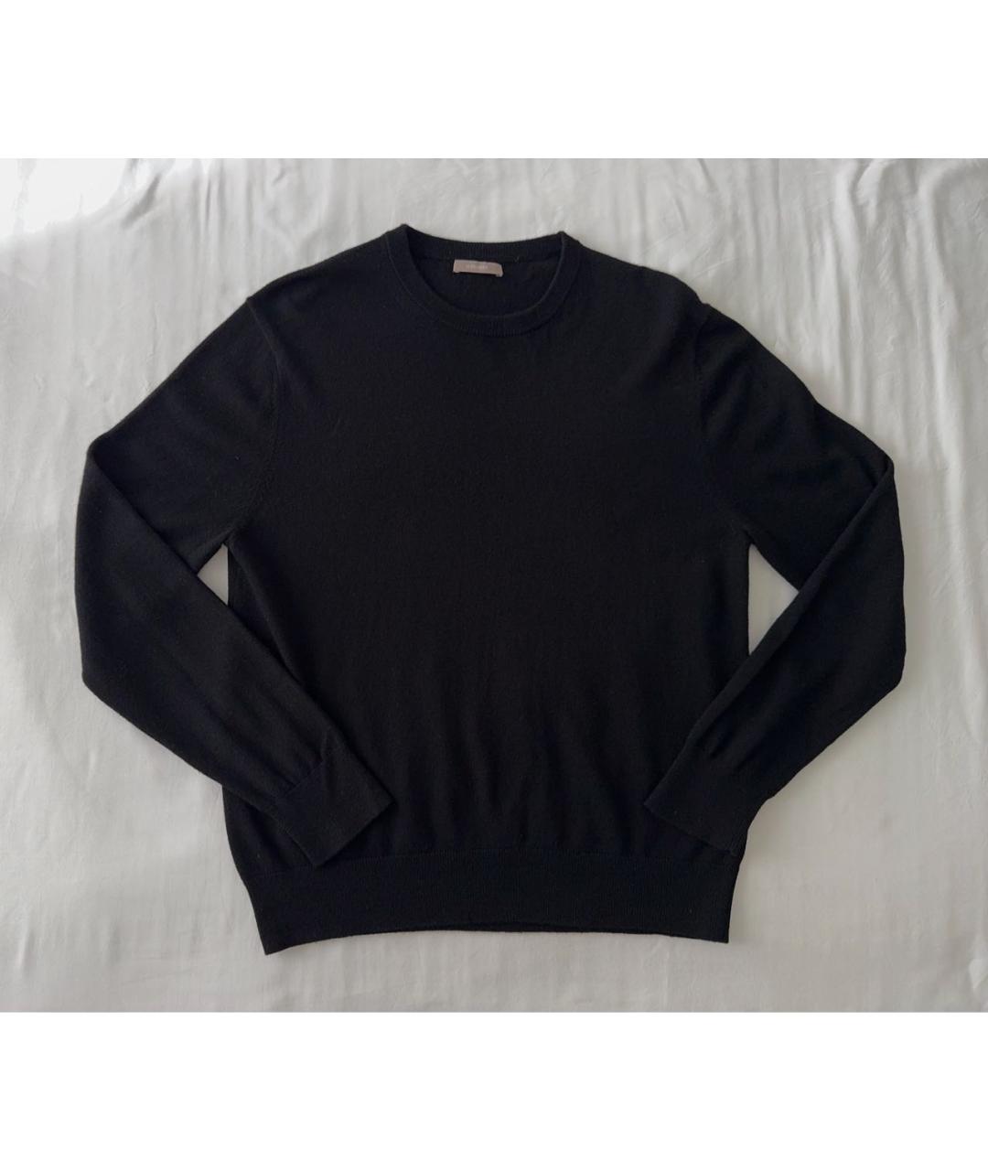 12 STOREEZ Черный шерстяной джемпер / свитер, фото 8