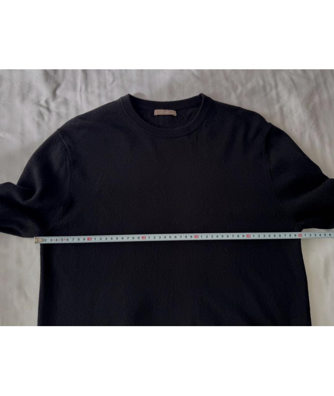 12 STOREEZ Черный шерстяной джемпер / свитер, фото 6