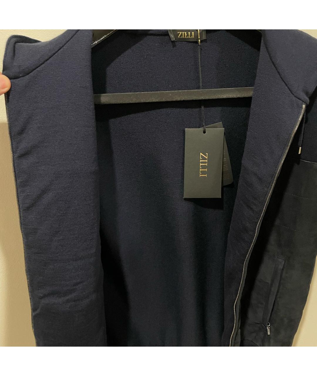 ZILLI Темно-синий жилет, фото 3