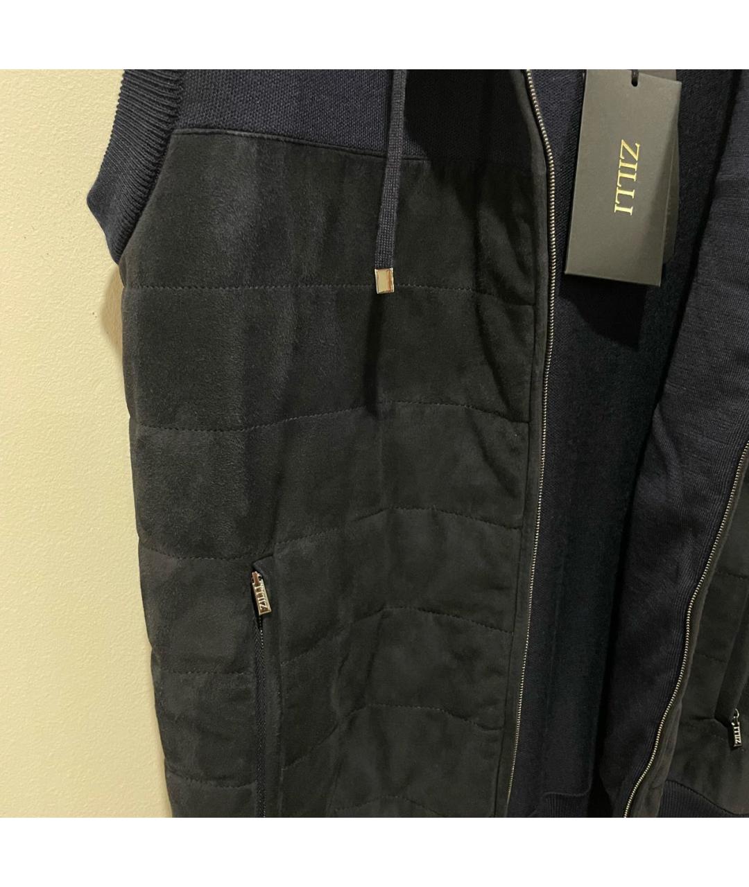 ZILLI Темно-синий жилет, фото 4