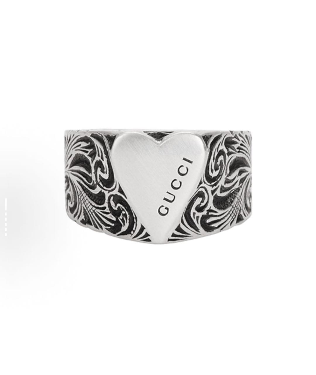 GUCCI Серебряное серебряное кольцо, фото 7